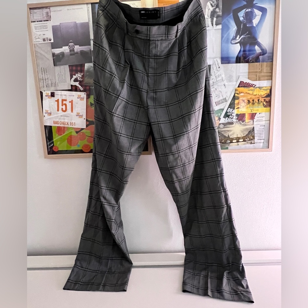 ASOS Plaid Dress Pants